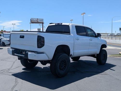Super White 2017 Toyota Tundra Limited