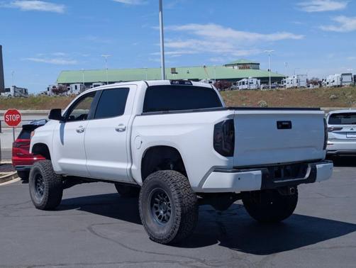 Super White 2017 Toyota Tundra Limited