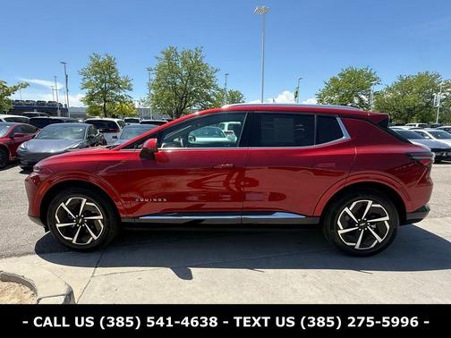 Radiant Red 2025 Chevrolet Equinox EV LT