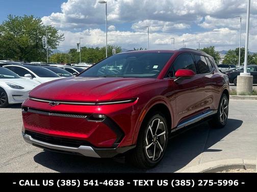 Radiant Red 2025 Chevrolet Equinox EV LT