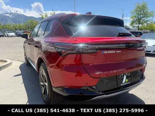 Radiant Red 2025 Chevrolet Equinox EV LT
