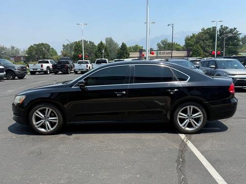 Black 2014 Volkswagen Passat 1.8T SE