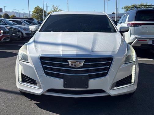 Crystal White Tri-Coat 2015 Cadillac CTS 2.0L Turbo