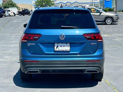 Silk Blue Metallic 2019 Volkswagen Tiguan 2.0T SE