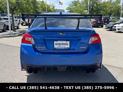 Blue 2017 Subaru WRX Base