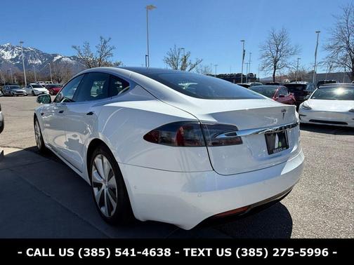 White 2021 Tesla Model S Long Range