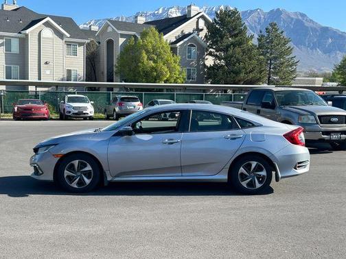Modern Steel Metallic 2019 Honda Civic LX