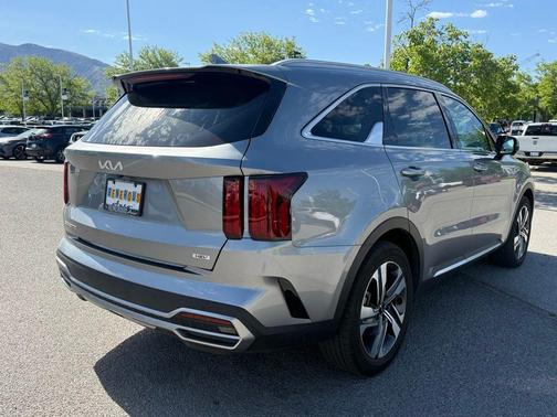 Steel Gray 2023 Kia Sorento Hybrid SX Prestige