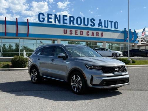 Steel Gray 2023 Kia Sorento Hybrid SX Prestige