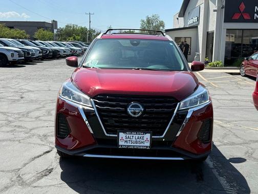 Scarlet Ember 2021 Nissan Kicks SV