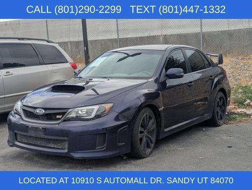 Plasma Blue Pearl 2013 Subaru Impreza WRX STI