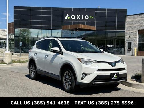 Blizzard Pearl 2016 Toyota RAV4 Hybrid Limited