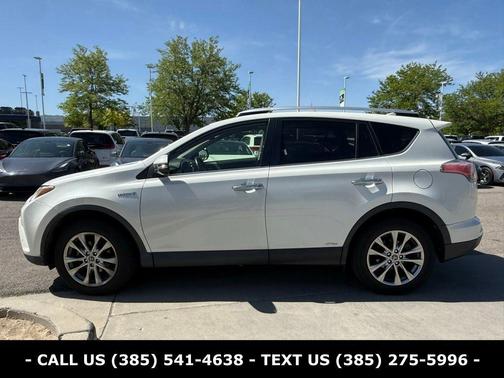 Blizzard Pearl 2016 Toyota RAV4 Hybrid Limited