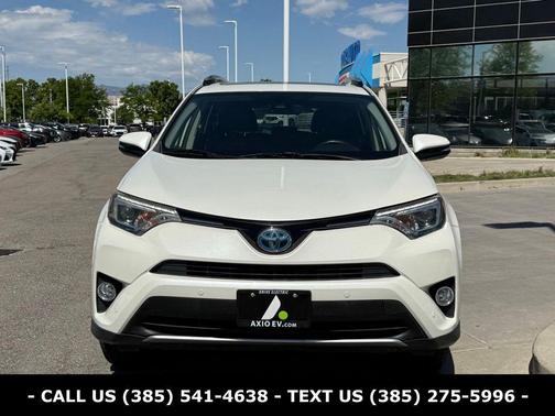 Blizzard Pearl 2016 Toyota RAV4 Hybrid Limited