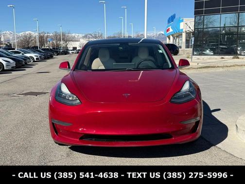 Red Multi 2019 Tesla Model 3 Long Range