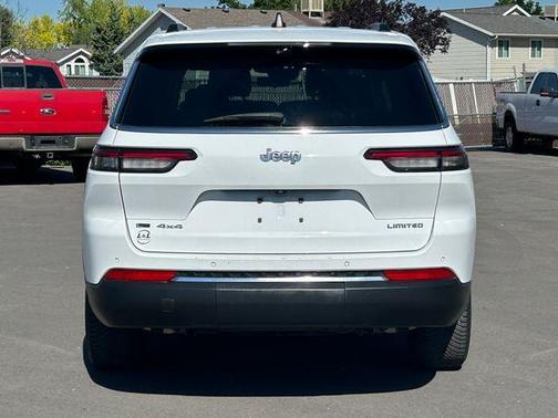Bright White Clearcoat 2022 Jeep Grand Cherokee L Limited