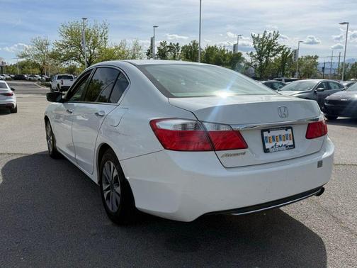 White 2014 Honda Accord LX