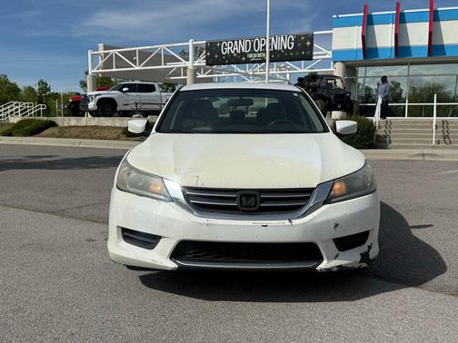 White 2014 Honda Accord LX