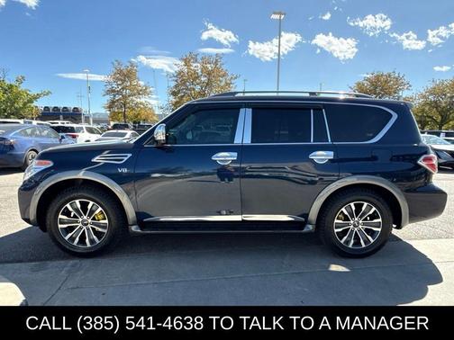 Hermosa Blue 2020 Nissan Armada SL