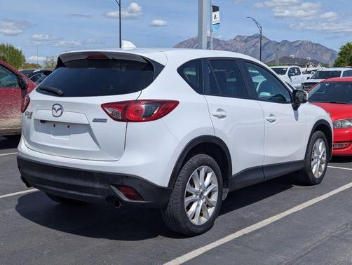 Crystal White Pearl Mica 2013 Mazda CX-5 Grand Touring