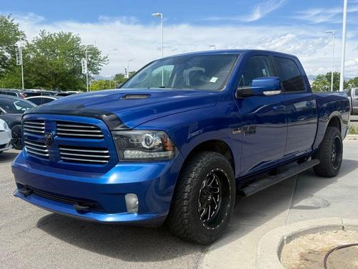Blue 2017 RAM 1500 Sport