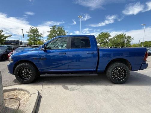 Blue 2017 RAM 1500 Sport