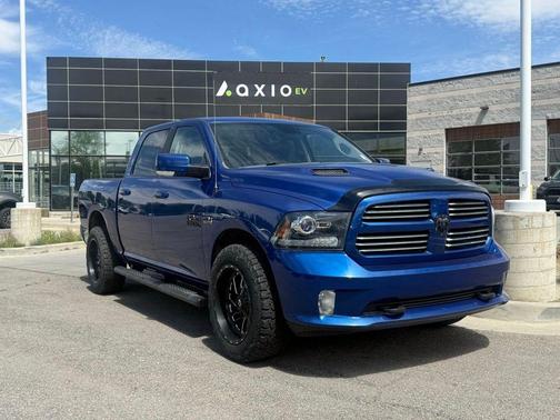 Blue 2017 RAM 1500 Sport