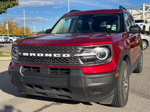 Ruby Red Metallic 2025 Ford Bronco Sport Big Bend