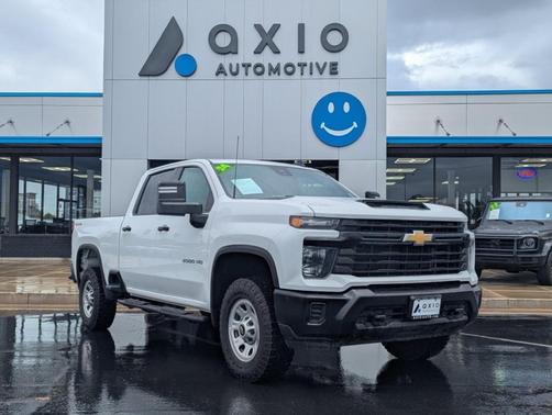 White 2024 Chevrolet Silverado 2500 WT