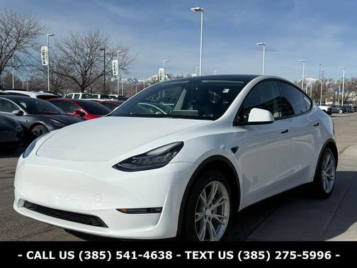 Pearl White Multi 2022 Tesla Model Y Long Range