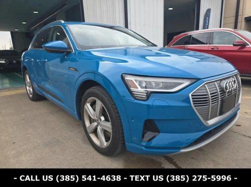 Antigua Blue Metallic 2019 Audi e-tron Prestige