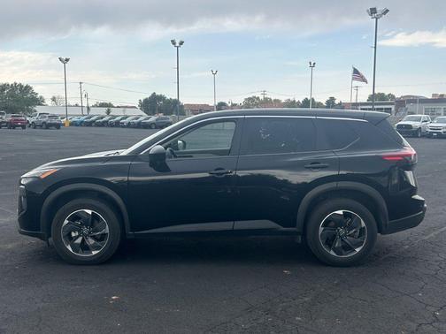 Black 2025 Nissan Rogue SV