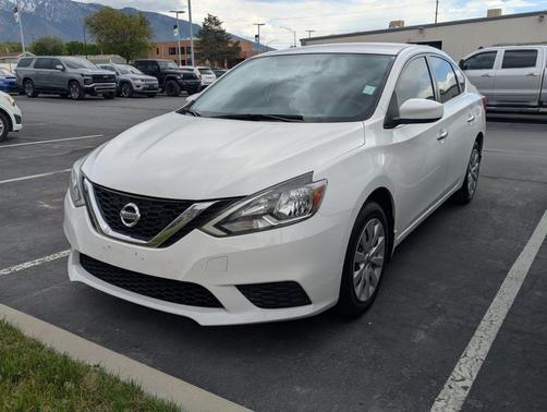 Cloud White 2017 Nissan Sentra S