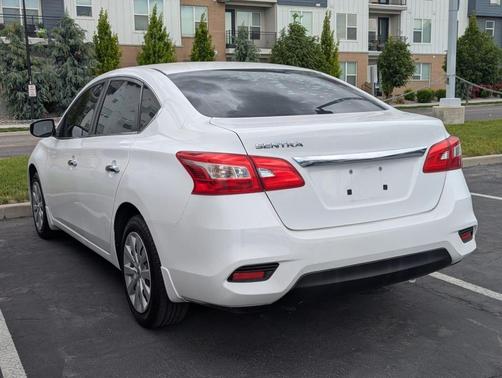 Cloud White 2017 Nissan Sentra S