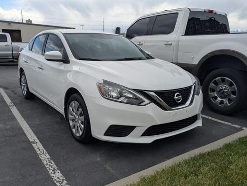 Cloud White 2017 Nissan Sentra S