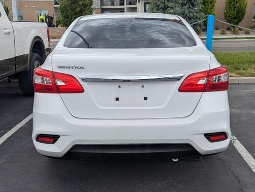 Cloud White 2017 Nissan Sentra S