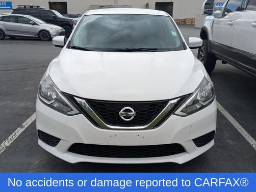 Cloud White 2017 Nissan Sentra S
