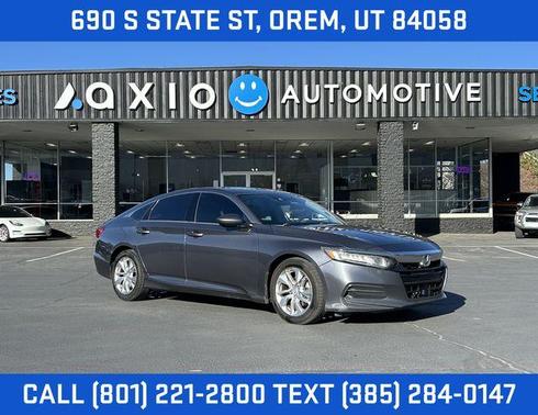 Lunar Silver Metallic 2018 Honda Accord LX