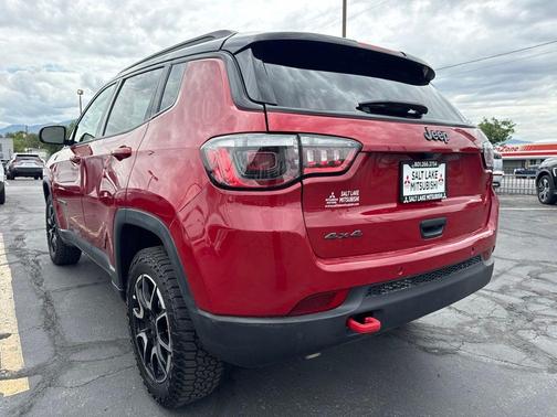 Red 2025 Jeep Compass Trailhawk