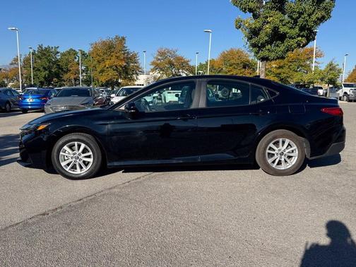 Midnight Black Metallic 2025 Toyota Camry LE