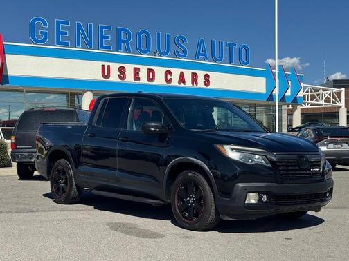 Black 2017 Honda Ridgeline Black Edition