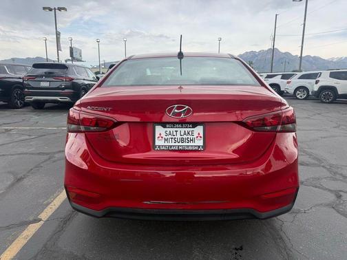 Pomegranate Red Metallic 2022 Hyundai Accent SEL