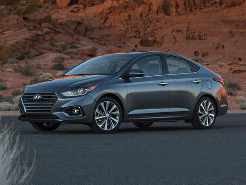 Pomegranate Red Metallic 2022 Hyundai Accent SEL
