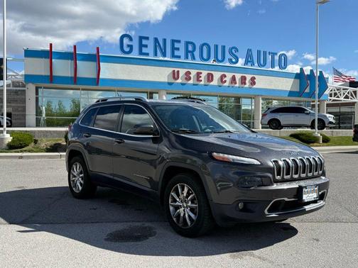 Granite Crystal Clearcoat Metallic 2014 Jeep Cherokee Limited