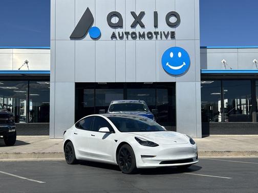 White 2021 Tesla Model 3 Long Range