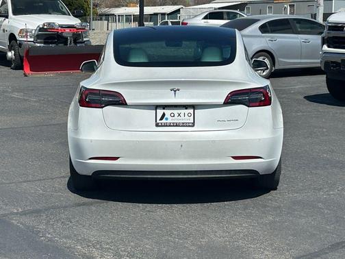 White 2021 Tesla Model 3 Long Range