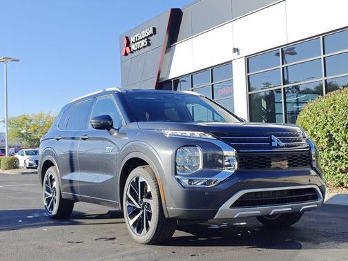Gray 2025 Mitsubishi Outlander PHEV SEL