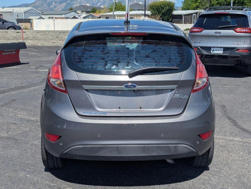 Storm Gray Metallic 2014 Ford Fiesta Titanium