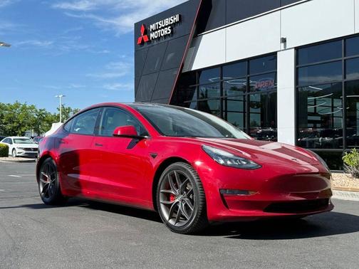 Red Multi 2019 Tesla Model 3