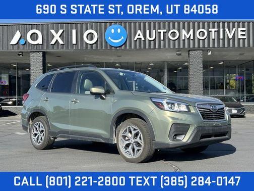Jasper Green Metallic 2020 Subaru Forester Premium